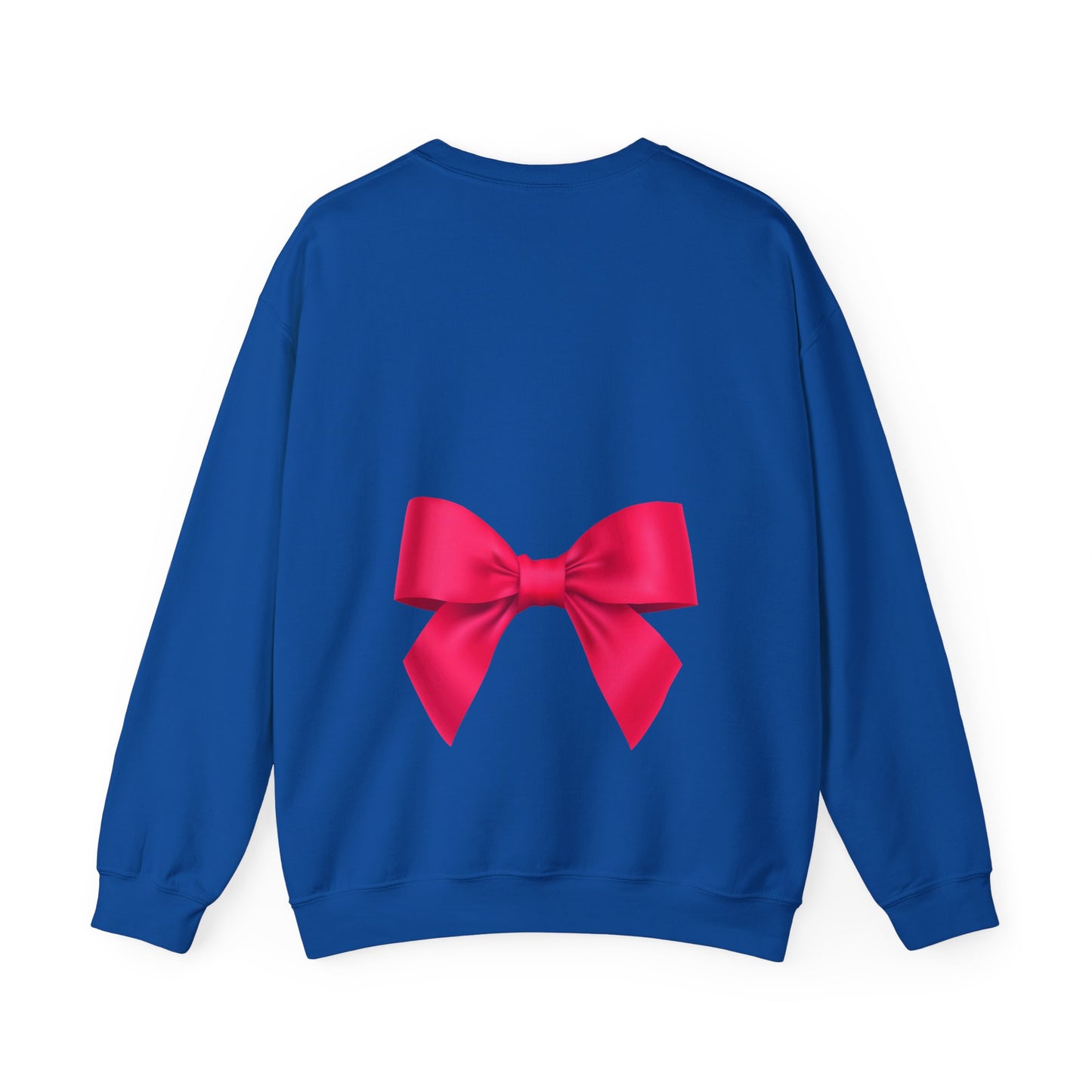 Hot Pink Bow Sweatshirt