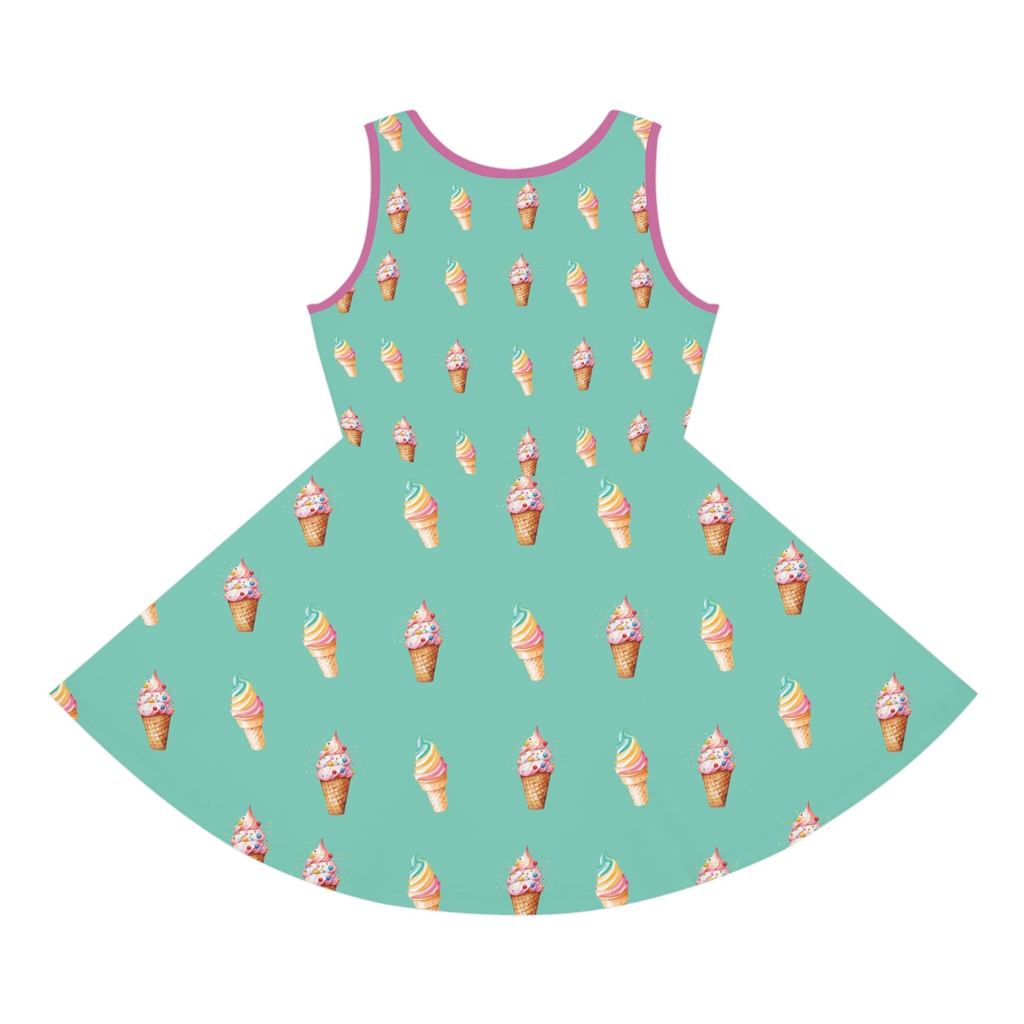 Icrecream Dress-Green