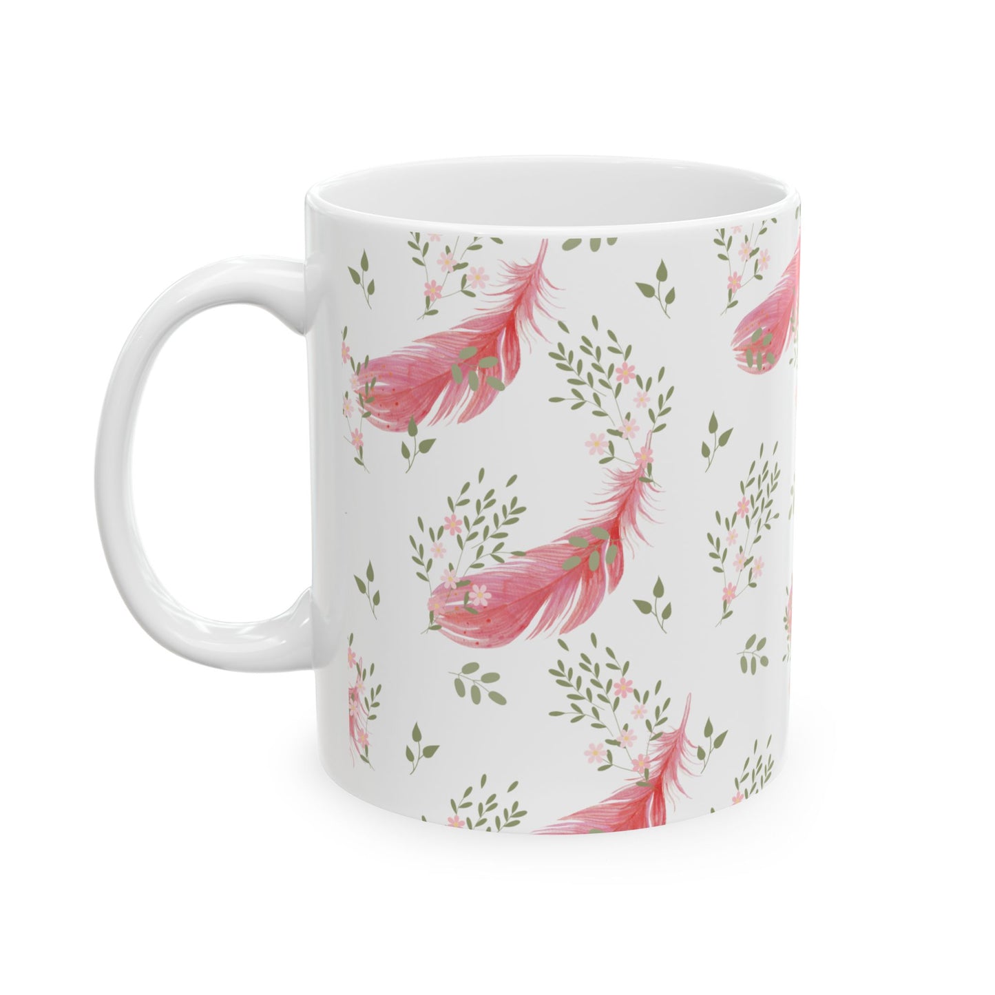 Feathers and Flowers Mug