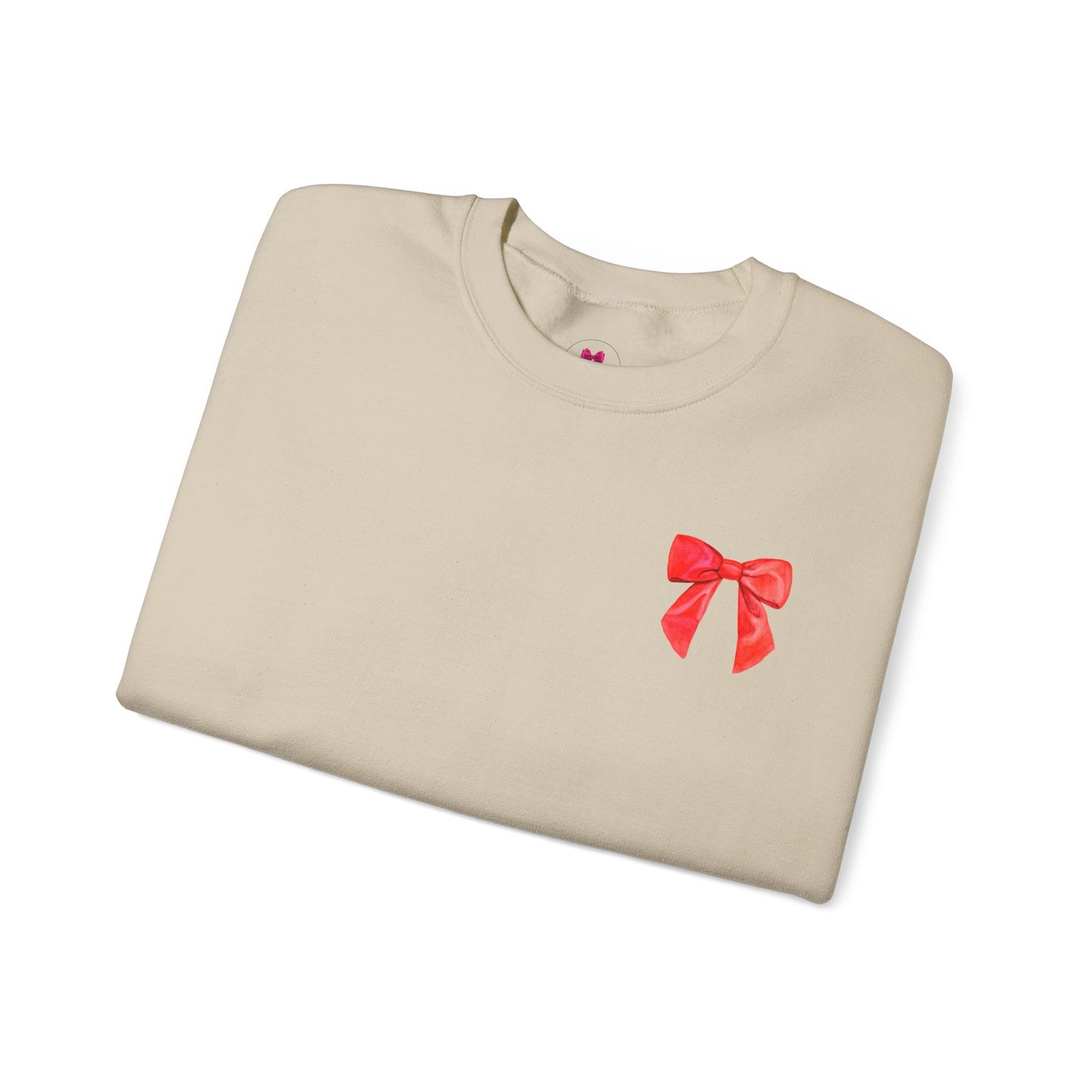 Red Bow Sweatshirt