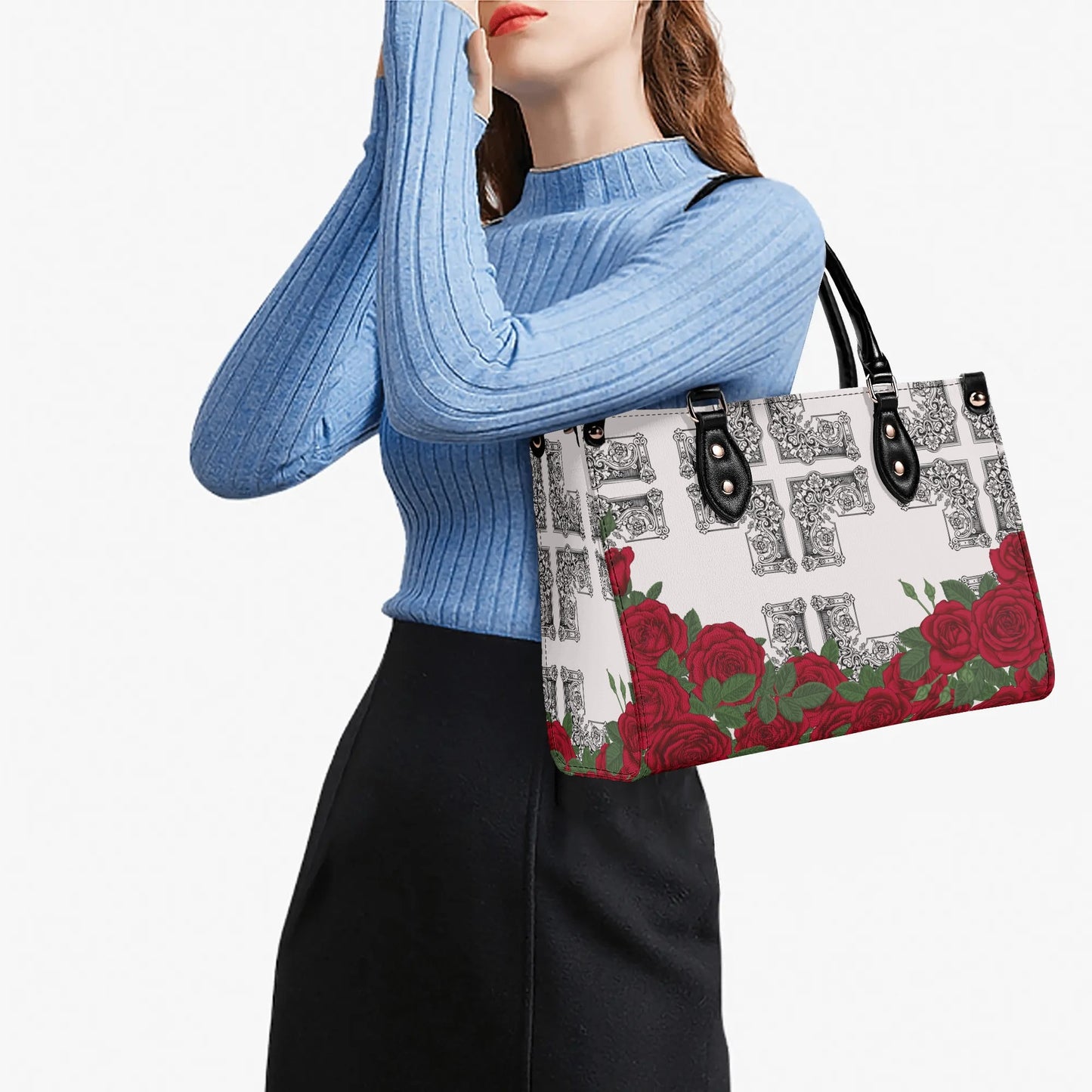 The Bridgeton Belle Bag-Roses