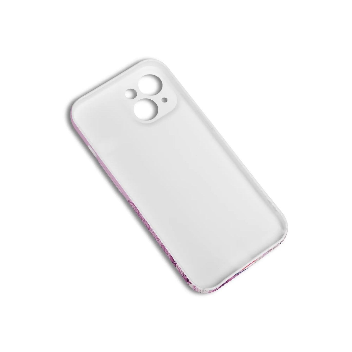 iPhone 15 Phone Case-Lilac lace