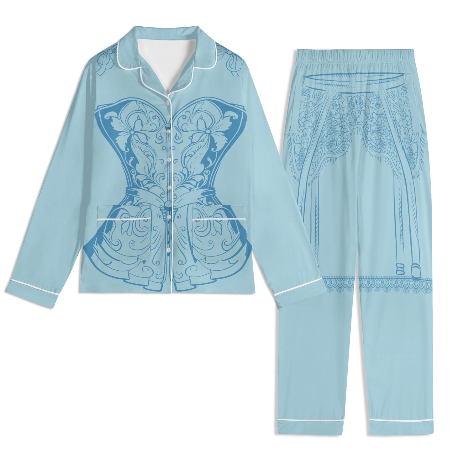 Dreamy Romantic PJ set-Blue