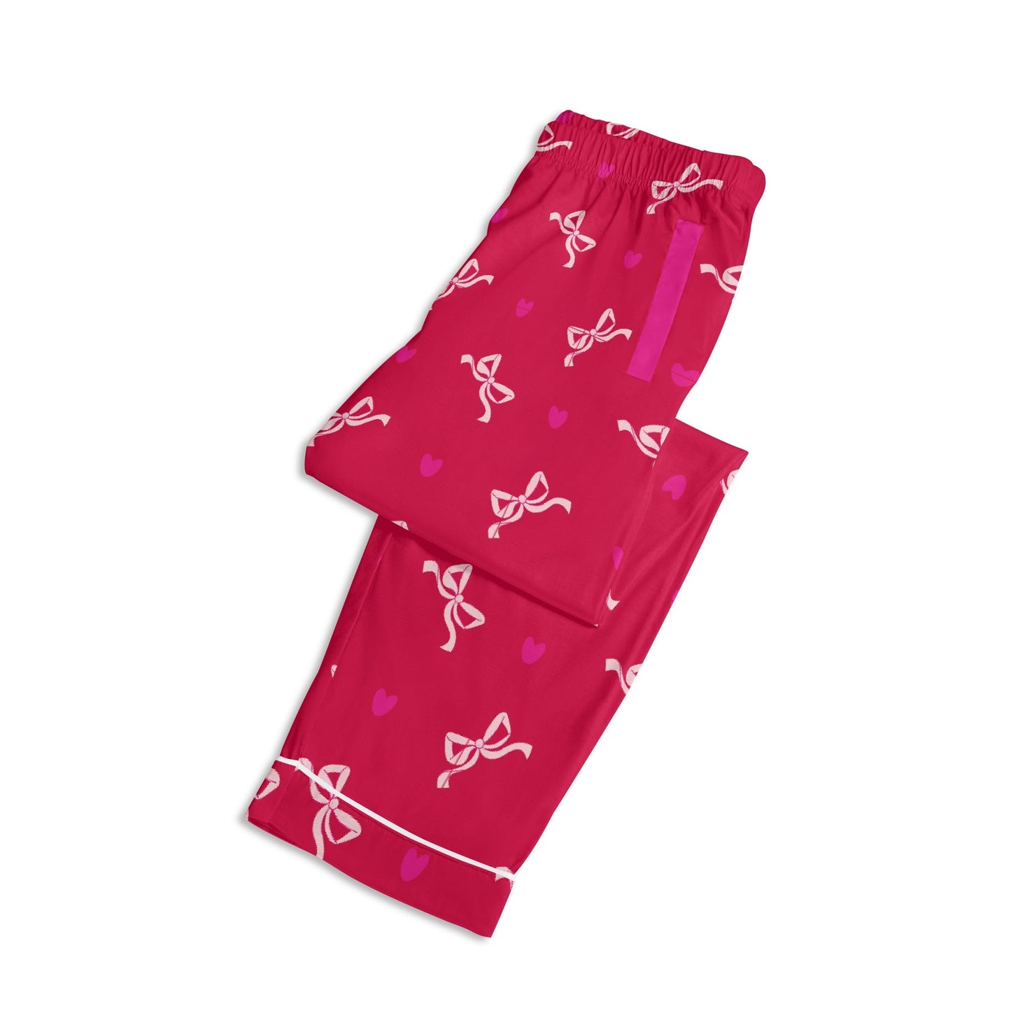 Red Valentine Bow PJ set