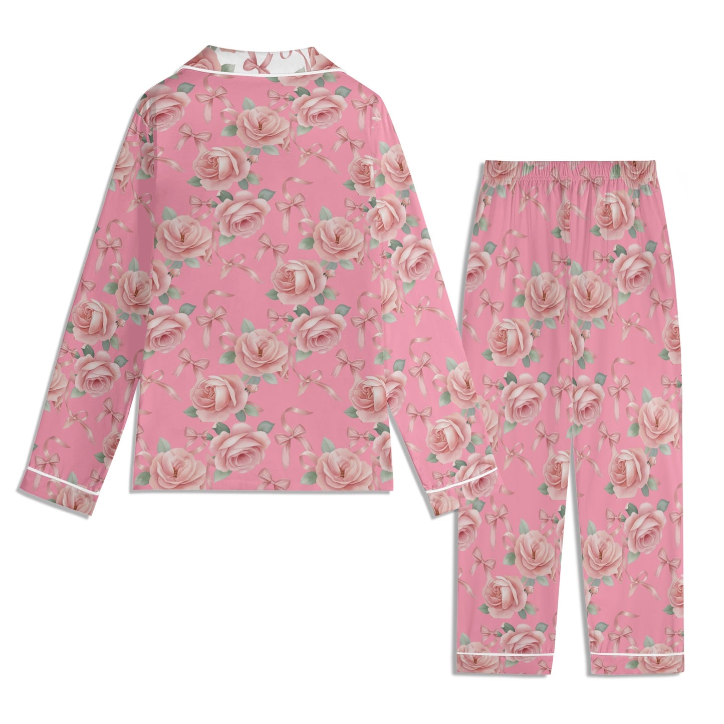 Blush Flowers & Bows PJ-Kids