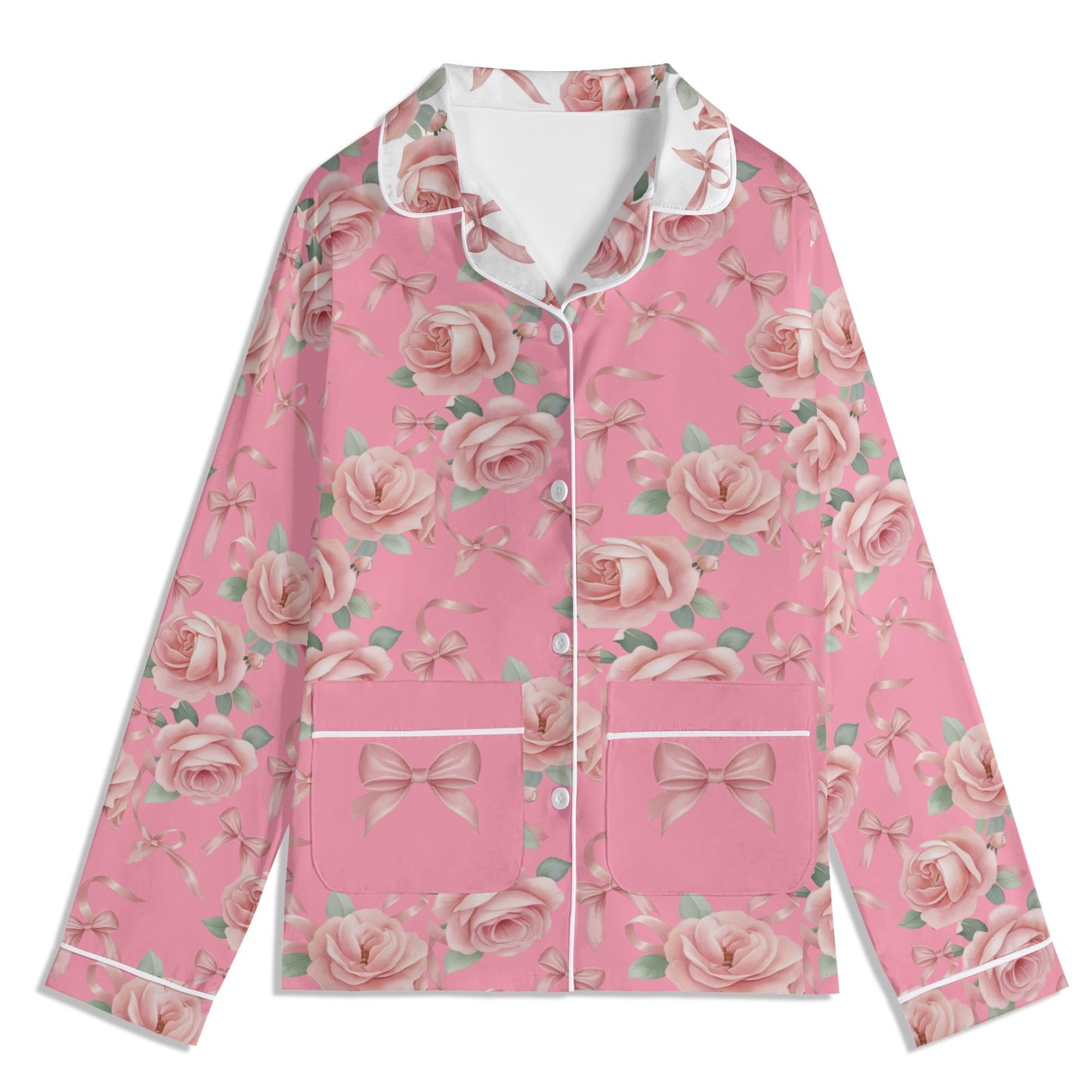 Blush Flowers & Bows PJ-Kids