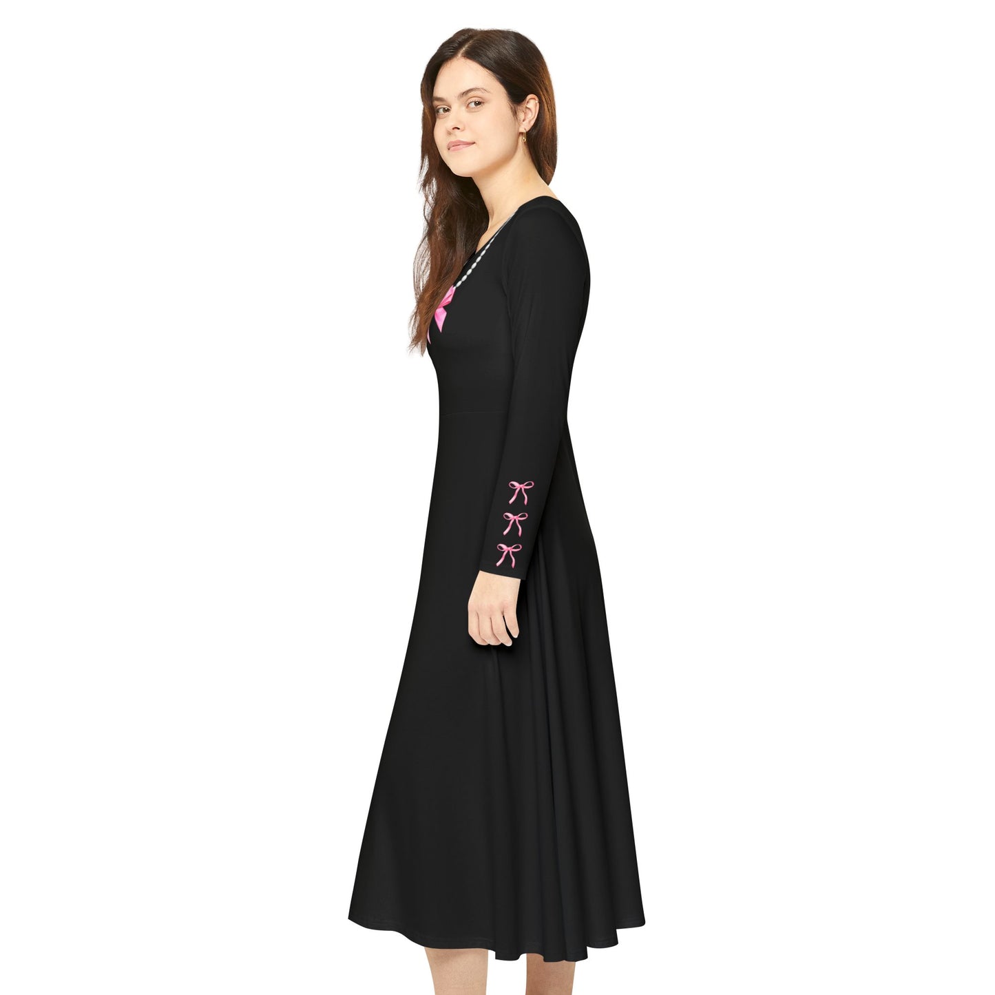 Bow Necklace dress-Women