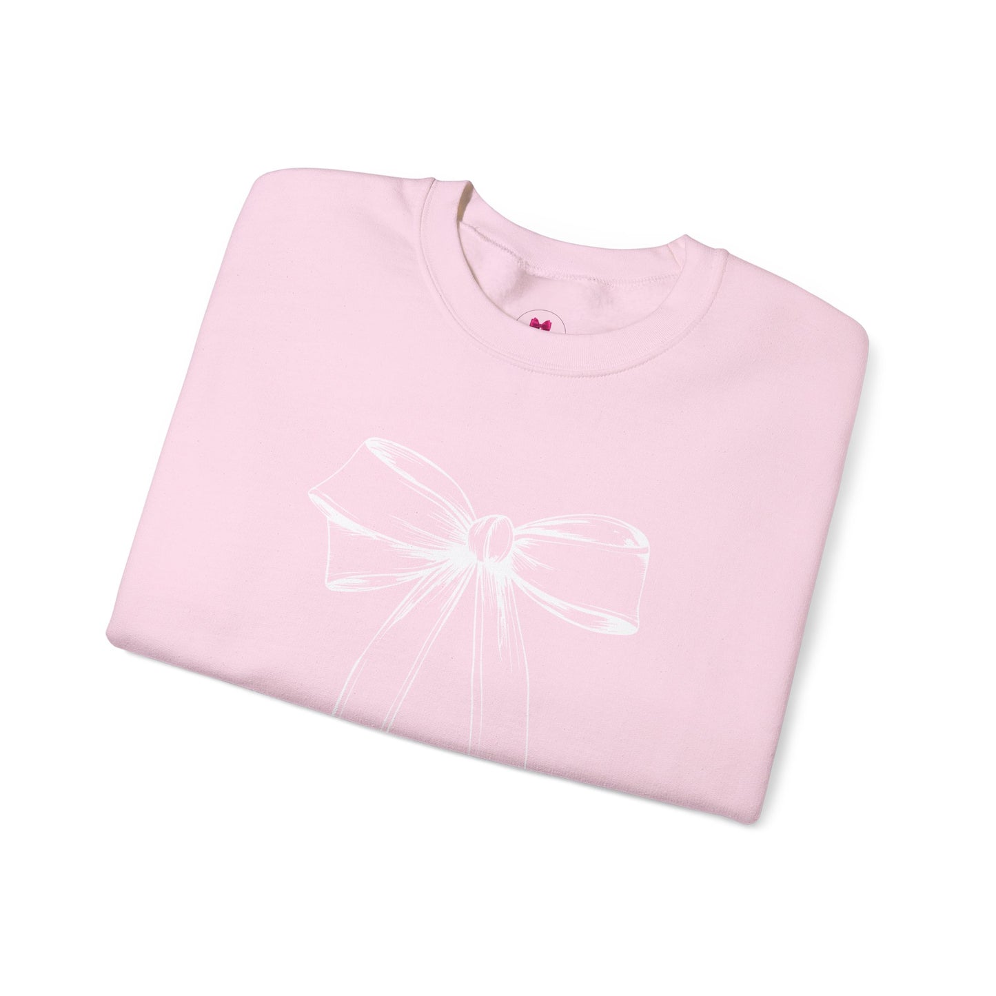 White Bow Sweatshirt