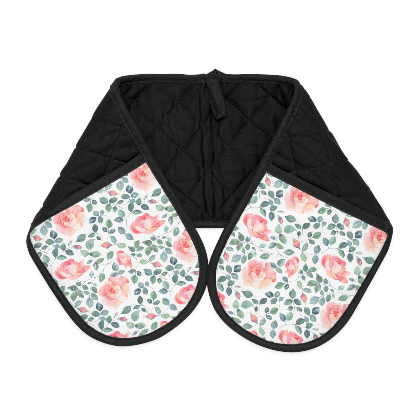 Floral Oven Mitts: Floral leaves