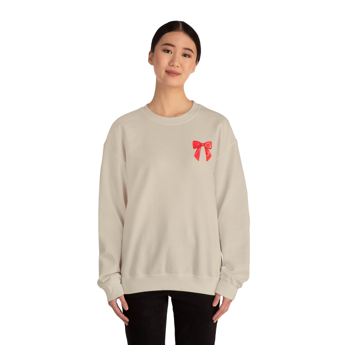 Red Bow Sweatshirt