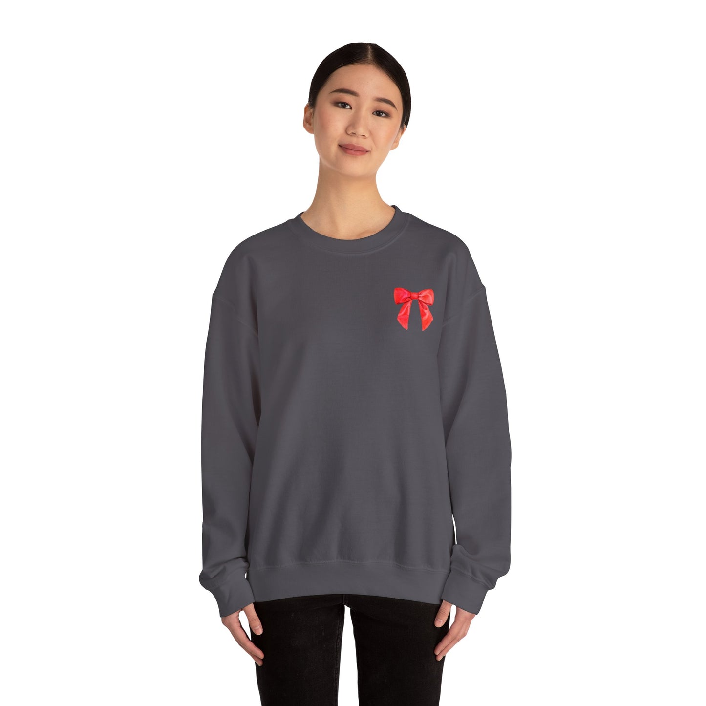 Red Bow Sweatshirt