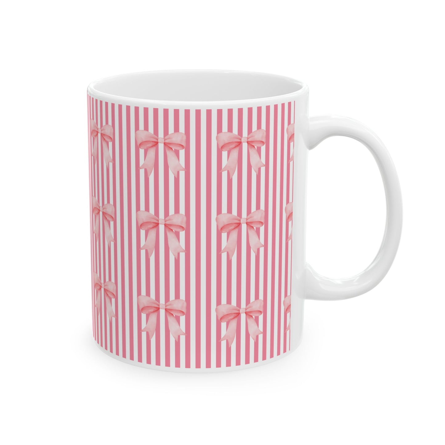 Bows and Stripes Mug