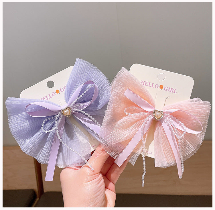 Lace Net hair clip