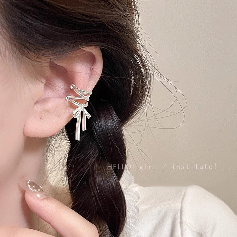 Bow Ribbon Ear Cuffs