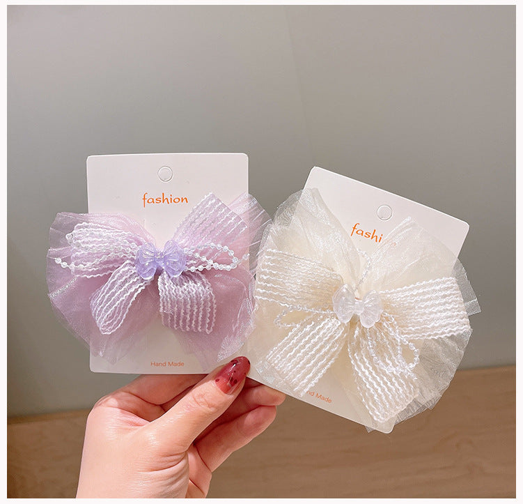Lace Net hair clip