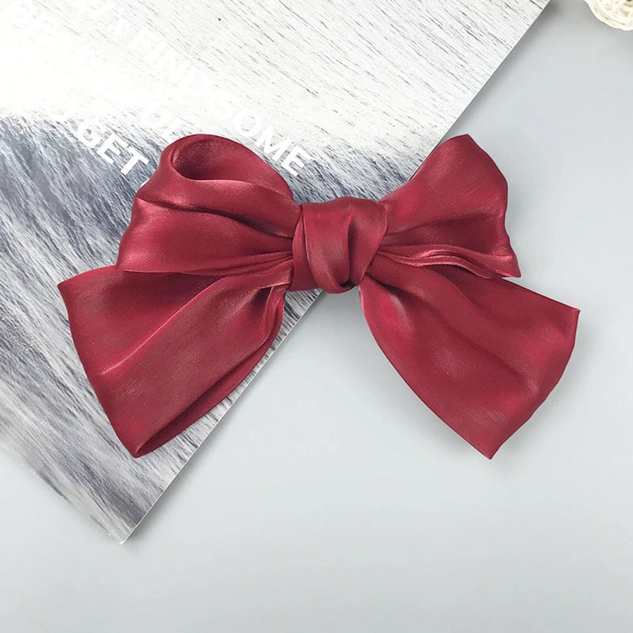 Silk Bowknot hairclip