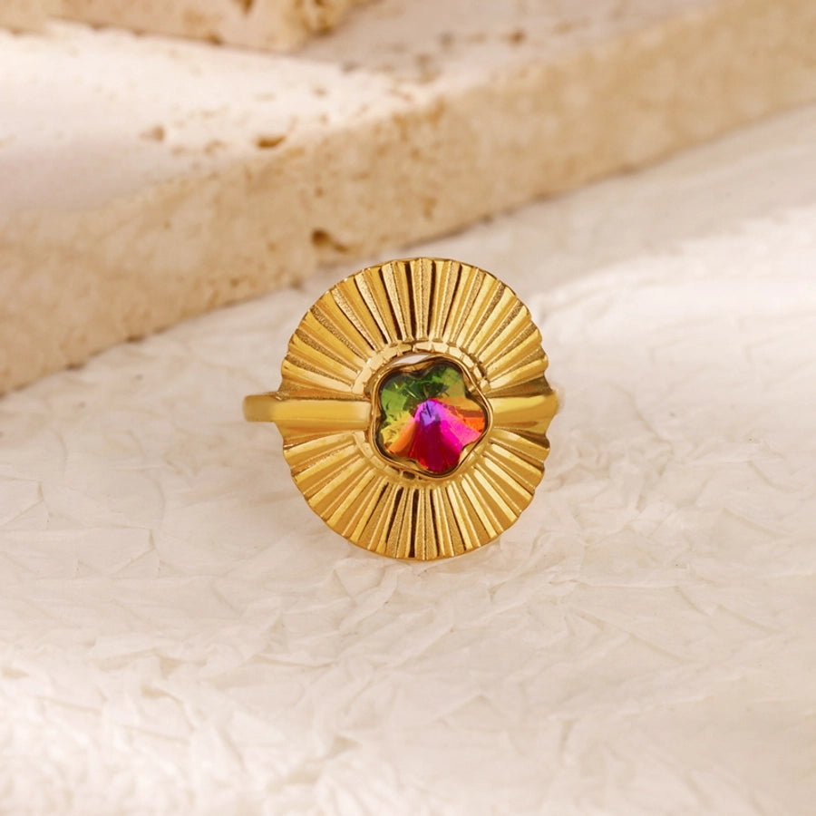 Scallop Open Rings