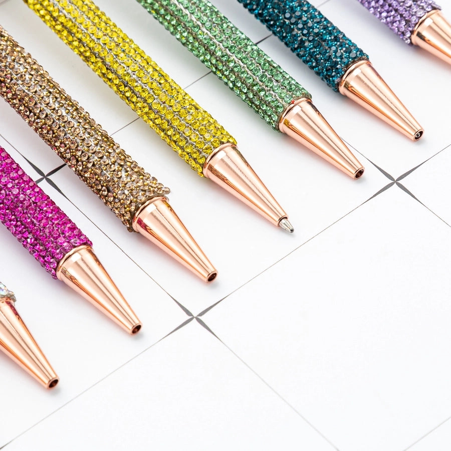 Diamond ballpoint pen