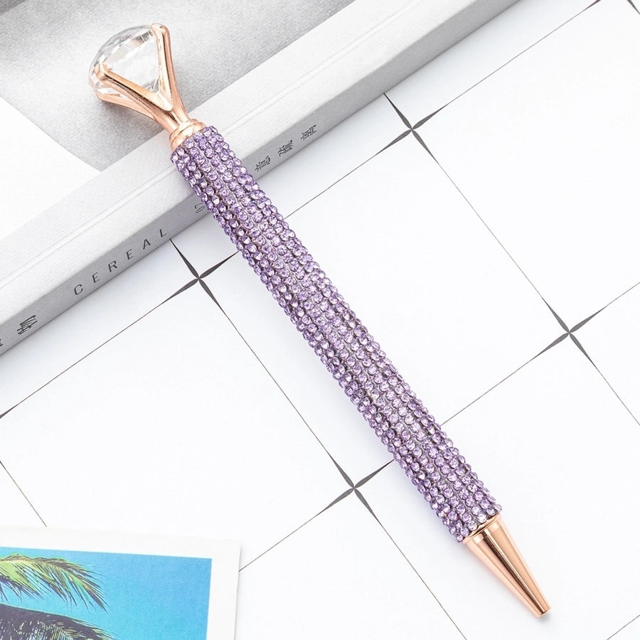 Diamond ballpoint pen