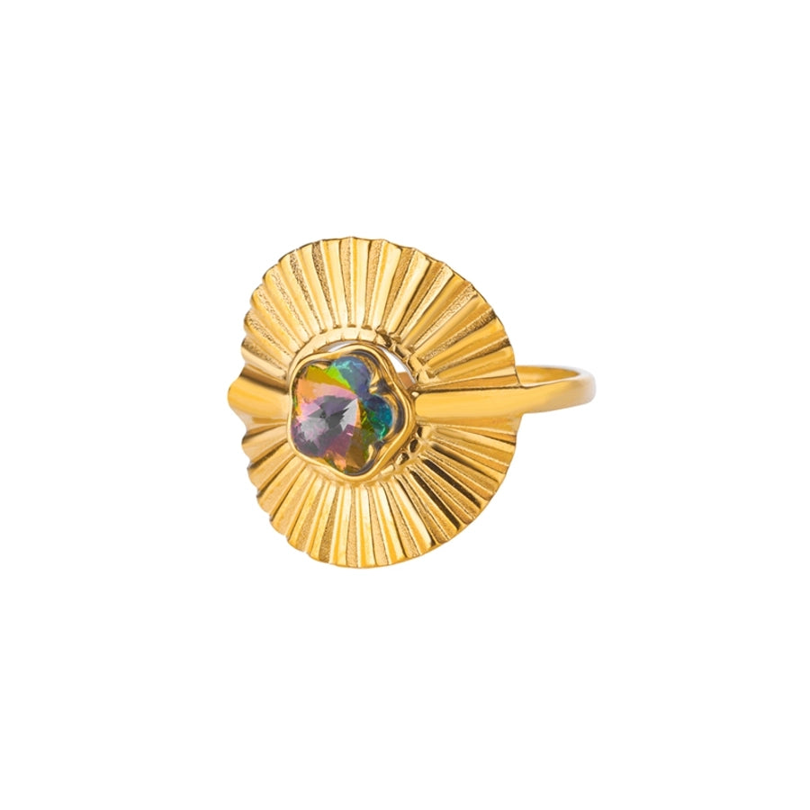 Scallop Open Rings