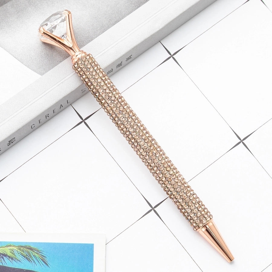 Diamond ballpoint pen