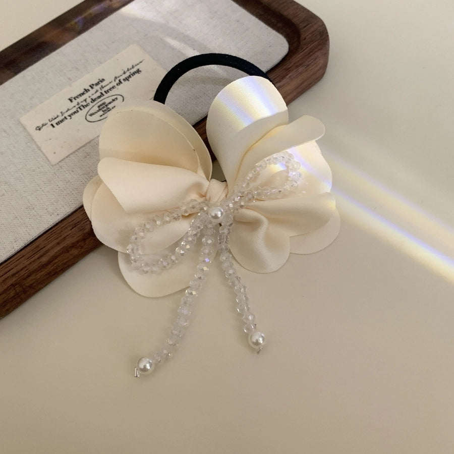 Crystal Bow Knot Hair Tie