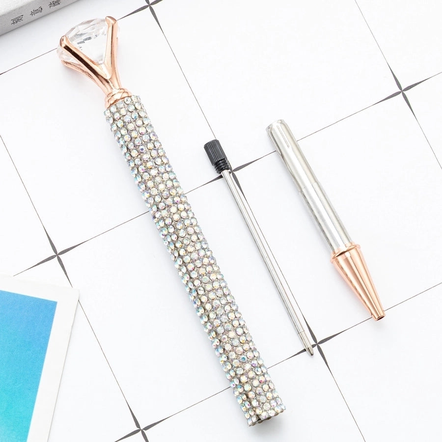 Diamond ballpoint pen