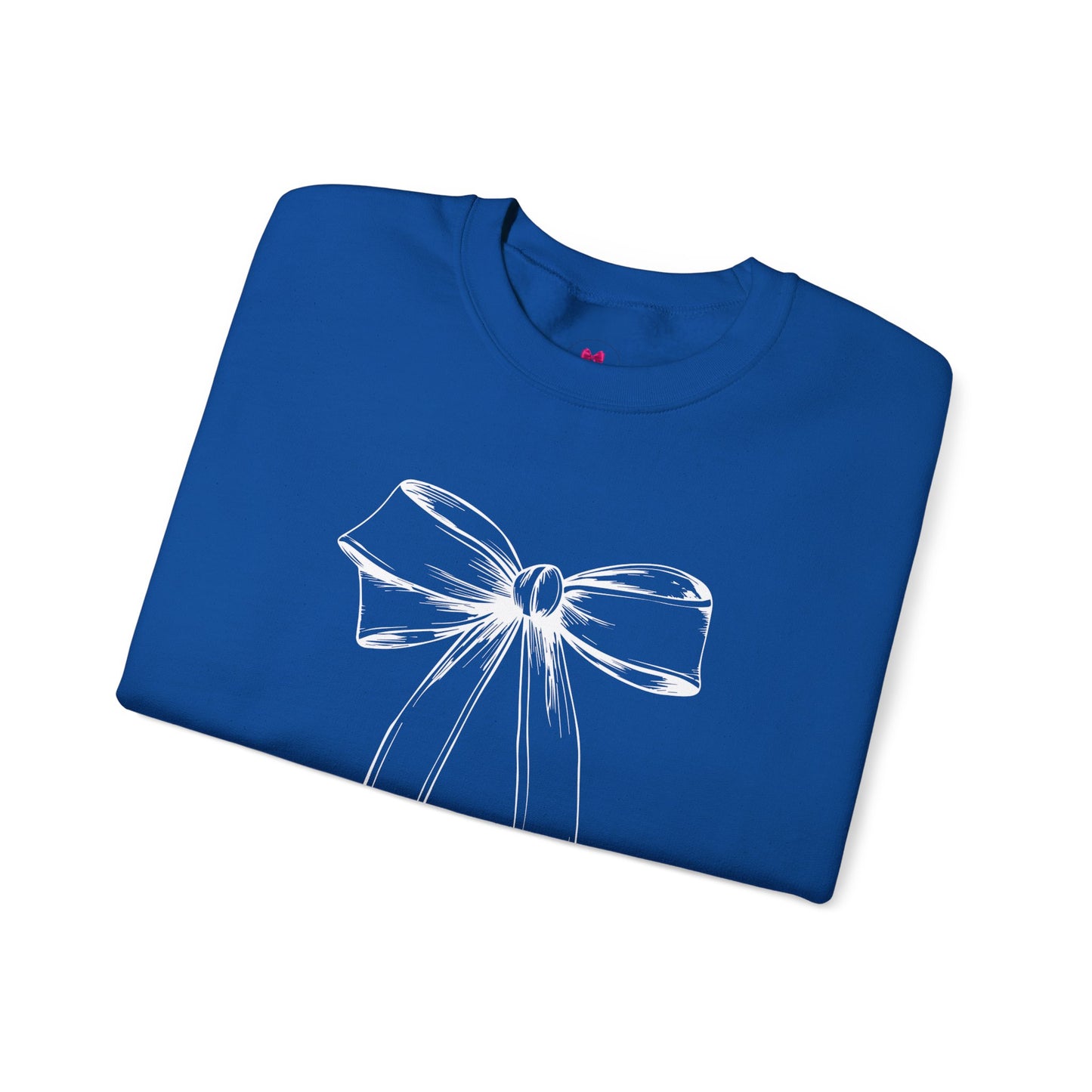 White Bow Sweatshirt