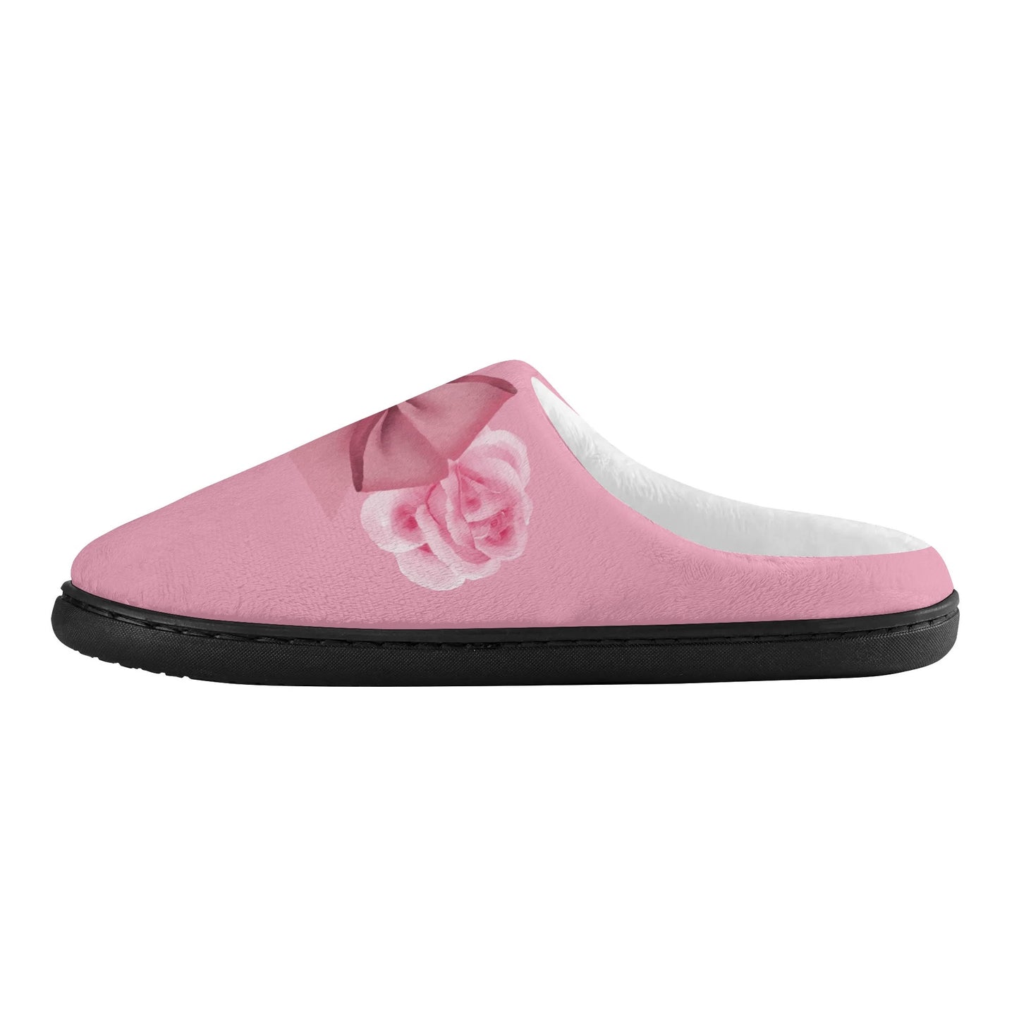 Whistledown Whisper Slippers-Floral bow