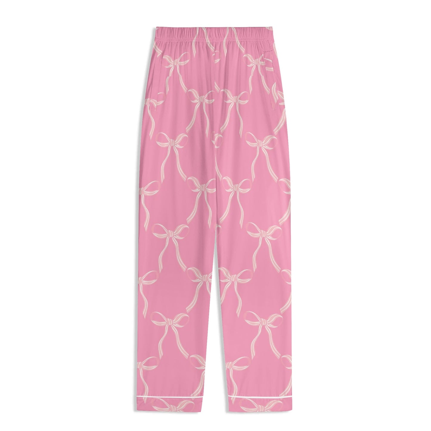 Pink Bow PJ Set
