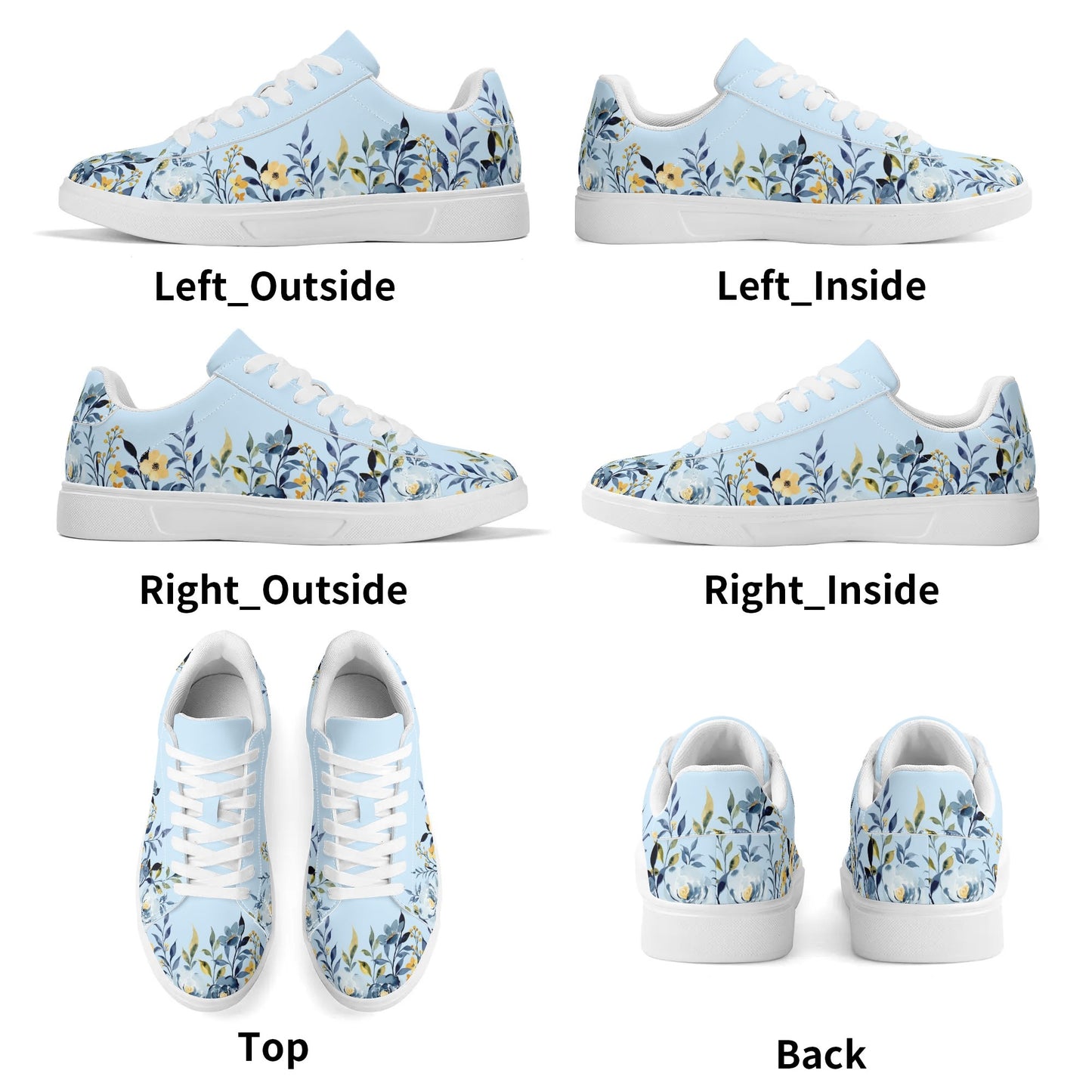 Blooming Steps-Blue
