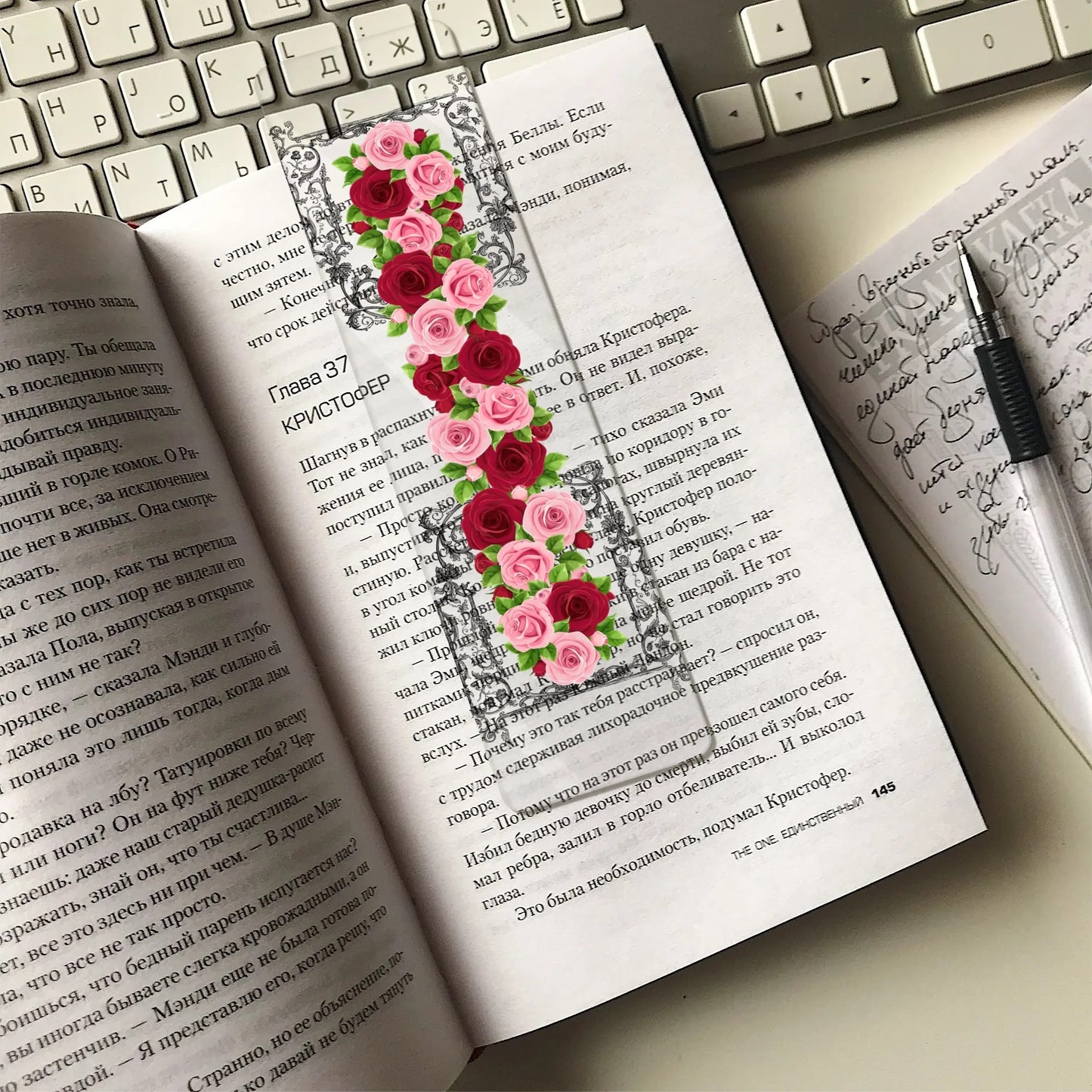 Roses Bookmark