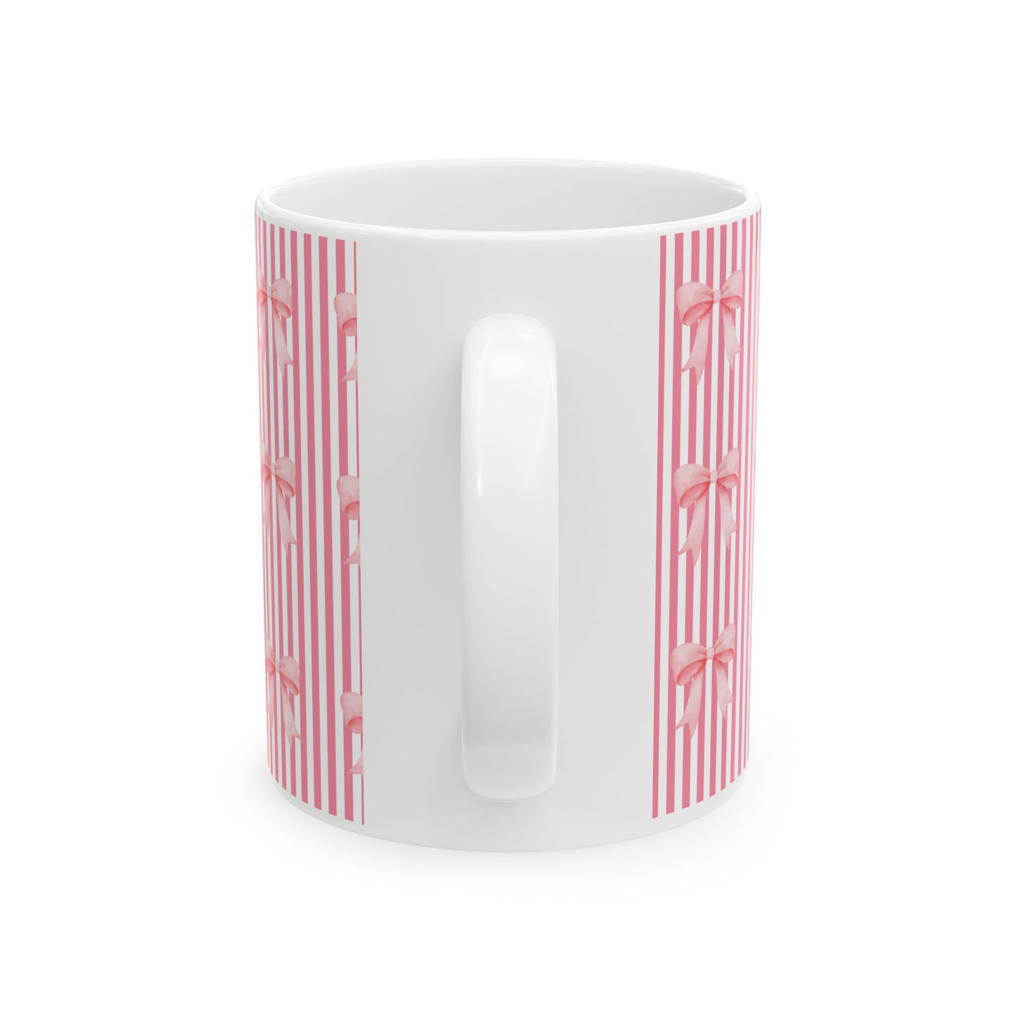 Bows and Stripes Mug