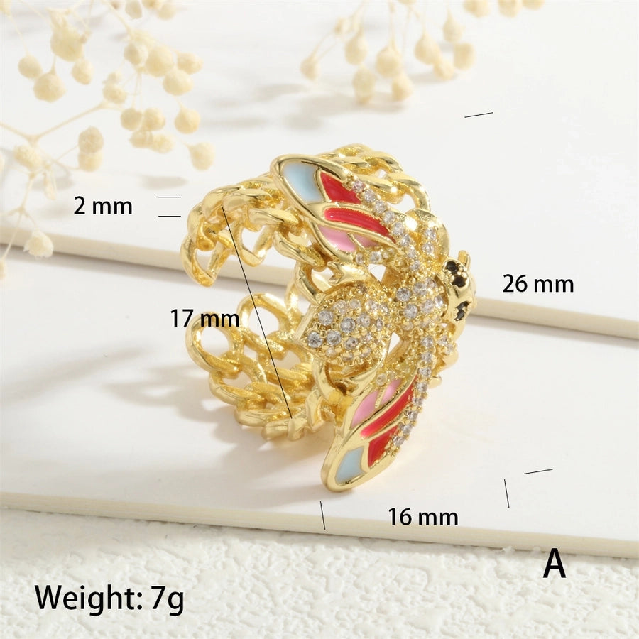 Bee Chain Ring