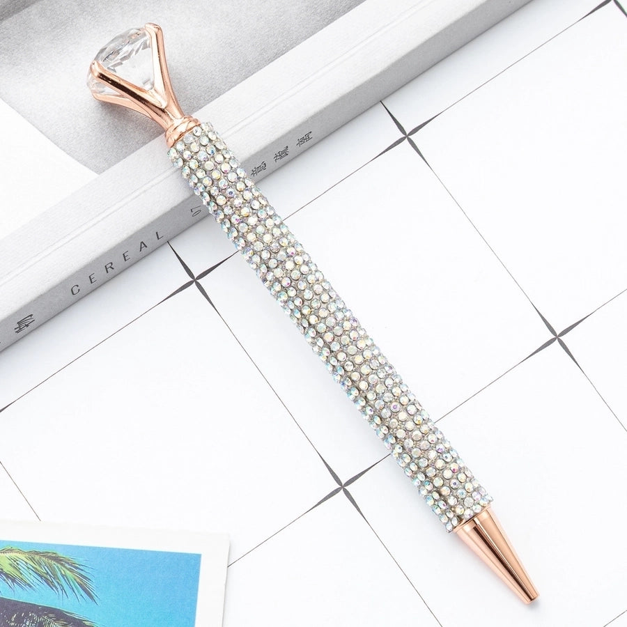 Diamond ballpoint pen
