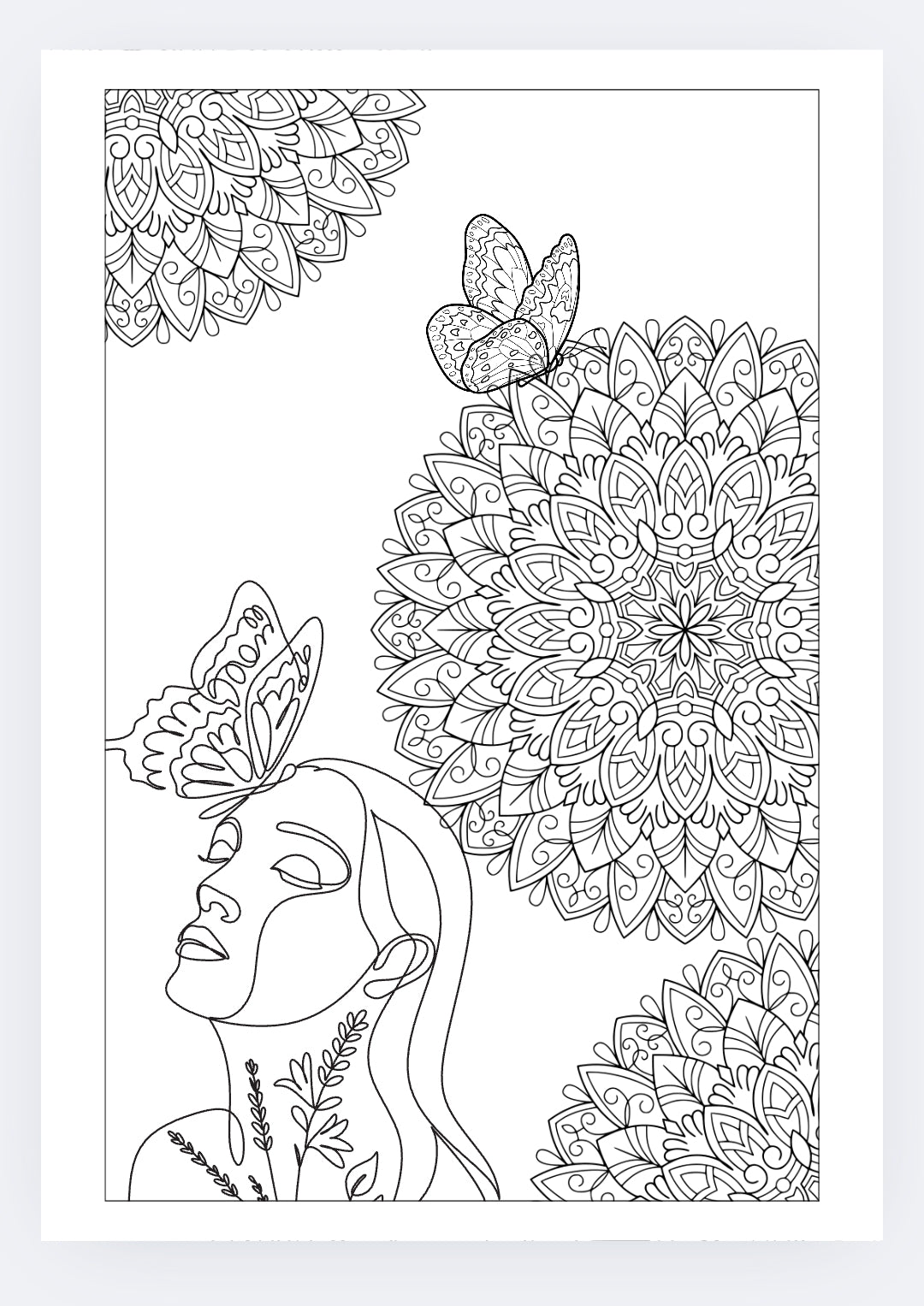 Bloom & Breathe Coloring Book